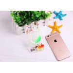 Wholesale iPhone 7 Plus Lollipop Candy Style Liquid Star Dust Case (Gold)